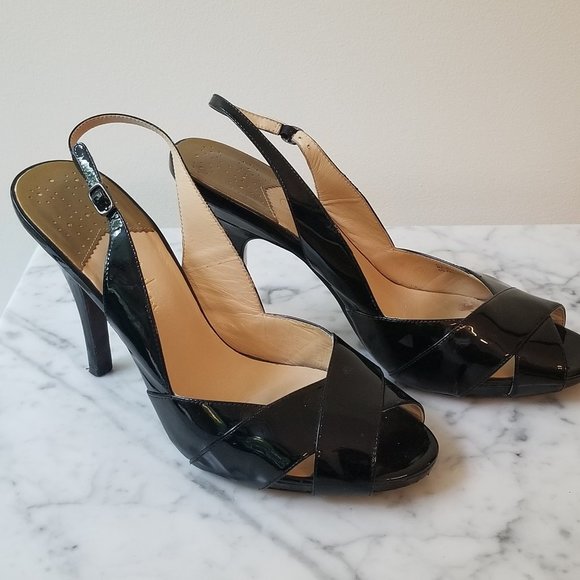 Cole Haan Air Nike Patent Leather Leather Pump - Picture 4 of 4